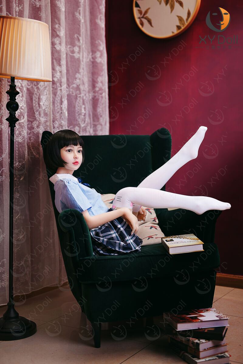 138cm4ft6A-cupSiliconeHeadSexDoll–Riona(5) 138cm/4ft6 A-cup Silicone Head Sex Doll – Riona